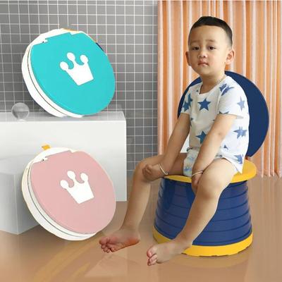  Töpfchen-Toiletten für Kinder, Haushalt, tragbar und faltbar, Outdoor-Camping, Muschel, Notfall-Toilette, Reise-Töpfchen für Babys