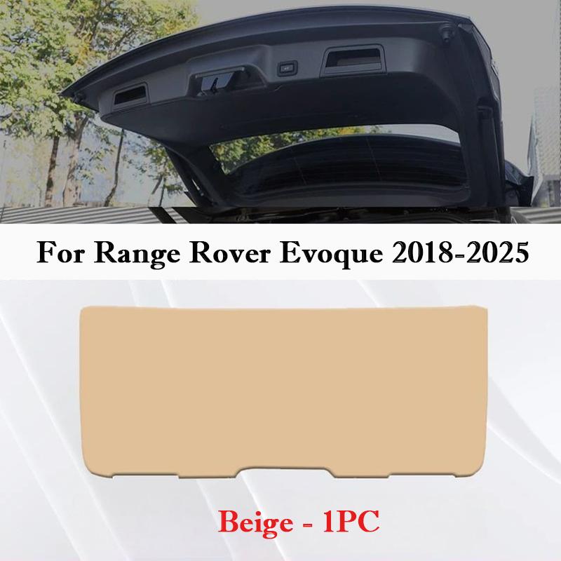 

For Land Rover Range Rover Evoque L 2015-2026 Car Trunk Door Leather Anti Kick Pad Tailgate Protective Mat Interior Cargo Liner