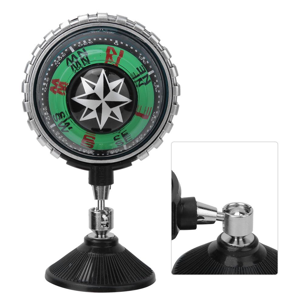 Boussole de voiture portable en plastique, boule de guidage, décoration de véhicule extérieur, outils de navigation