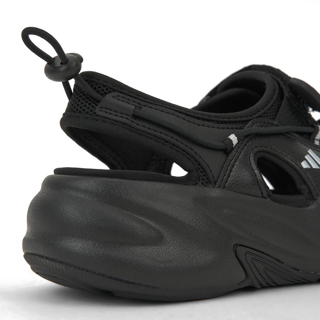 adidas Ozwave Sandal Comfortable Non-Slip Shock-Resistant Wear-Resistant River Shoes Unisex Sandals Black JS4582