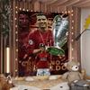CCristiano RRonaldo CR7 Anime Tapestry Hanging Tarot Hippie Wall Rugs Dorm Home Decor