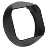 Haoge Metal Square Bayonet Lens Hood for Fujinon XF 18mm R LM WR Lens with Metal Front Cap F1.4