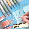 5PCS Craft Cutting Paper Pen Cutter Tool Paper Cutting Carving Tools DIY Drawing Scrapbooking Ly Accessories