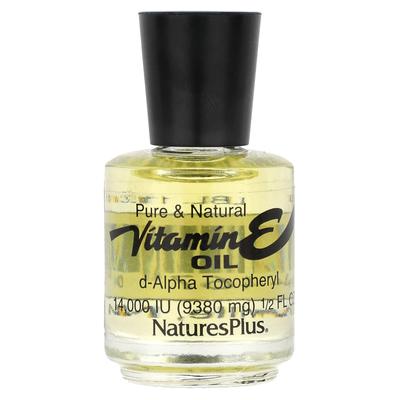 NaturesPlus, Vitamin E Oil, 14,000 IU, 1/2 Fl Oz