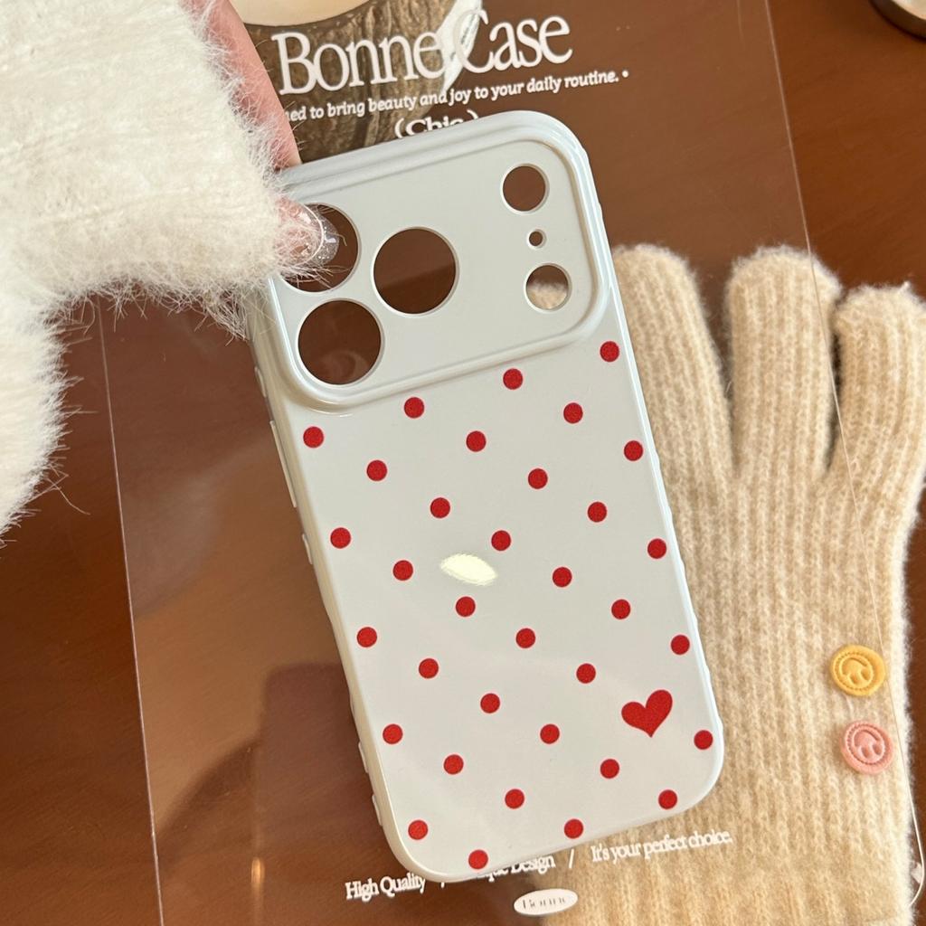 Simple Polka Dot Apple 11promax Mobile Phone Case Iphone11 Color Love 11 Personality 11 Soft 11 Drop-resistant Case
