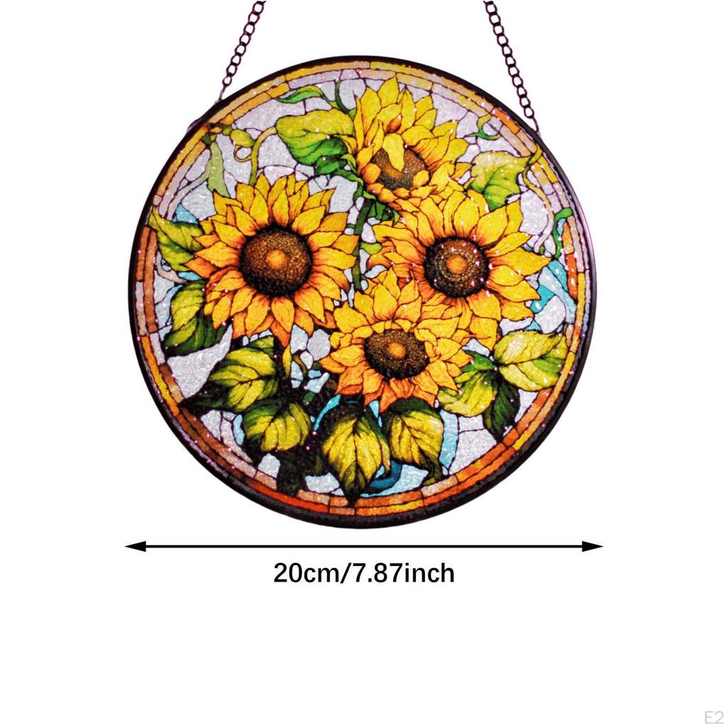 Decorative Sunflower Pendant for Office And Garden