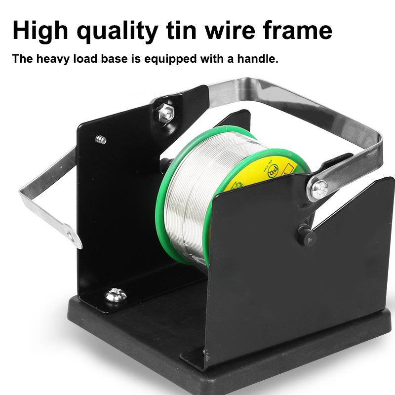 Solder Wire Stand Holder Support Adjustable Solder Reel Dispenser Tin Management Spool Feeder Electric Welding Tool Accessories