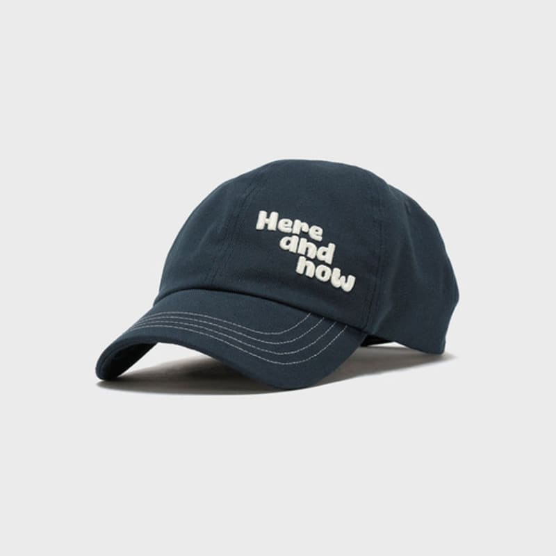 ELLDU Here and Now Stitch Ball Cap Navy