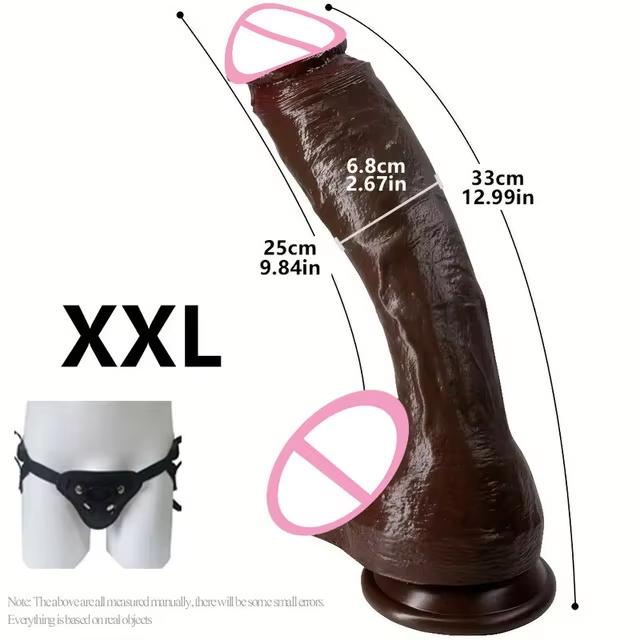 5 Size Dildos Huge Realistic Penis Feel Silicone Suction Cup Strap-on Anal Plug Vaginal Masturbator Adults Sex Toys For Women 18
