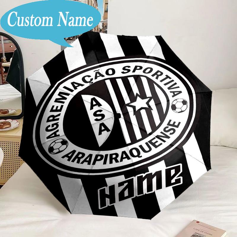 Custom Name Umbrella Juventus Sportive Umbrella 8-Frame for Travel, Camping, Casual Lightweight Portable, Essential for Family Gifts