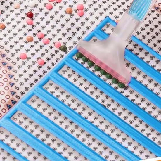 4 Buc Riglă Artă Diamant Instrument de Aliniere Diamante de Precizie pentru Diamante Parțiale Complete Instrument DIY Artă Diamant Cadou pentru Entuziaști Artă Diamant Începători