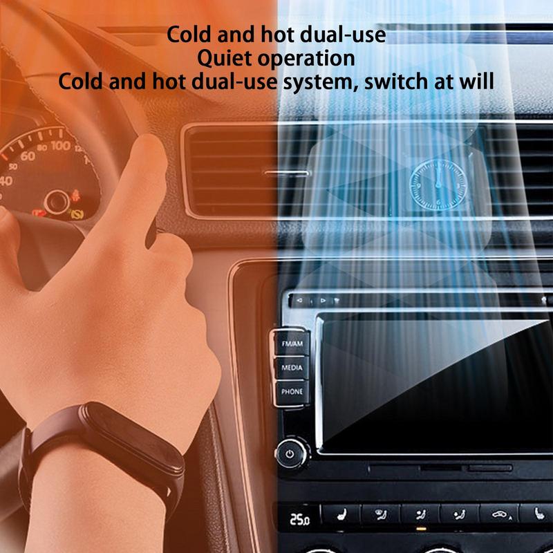 Portable Car Heater Fast Heating Car Defroster 12V Winter Auto Windshield Fan Defogger Car Electrical Appliances