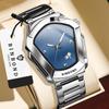 BINBOND Iron Man's Mask Luxury Quartz Watches For Men Luminous Waterproof Precise Men's Watch Stainless Steel Casual Reloj