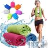 Durable Polyester Cooling Towel Silica Gel Quick Dry Quick Dry Towel Absorbent Microfiber Fitness Towel Summer