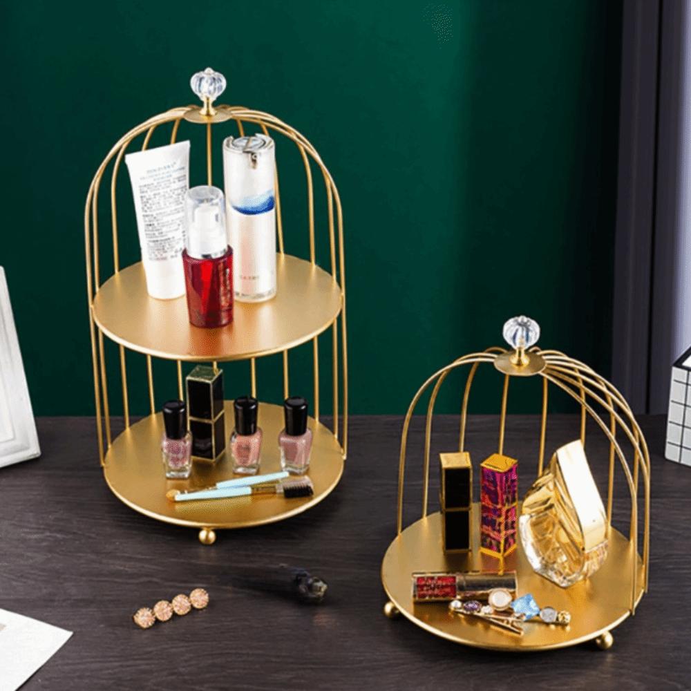 Easy to Clean Iron Storage Holder Cake Stands Desktop Display Stand  Bathroom