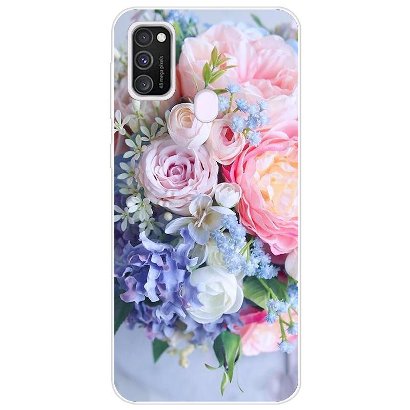 

Для Samsung M21 чехол 6.4 мягкий силиконовый чехол TPU для Samsung Galaxy M21 M 21 SM-M215FZGUSER m215 телефон задняя крышка бампер Funda Samsung M21