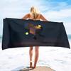 Beautiful Art Pattern Series Seaside Vacation Beach Towel Swimming Bath Towel Sports Towel