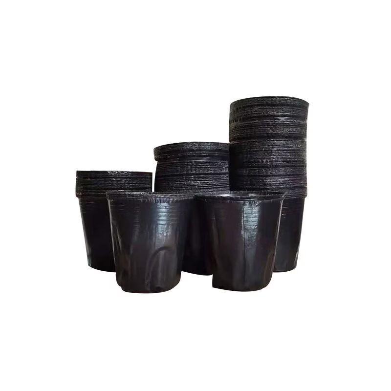 Thickened Black Plastic Seedling Nursery Pots