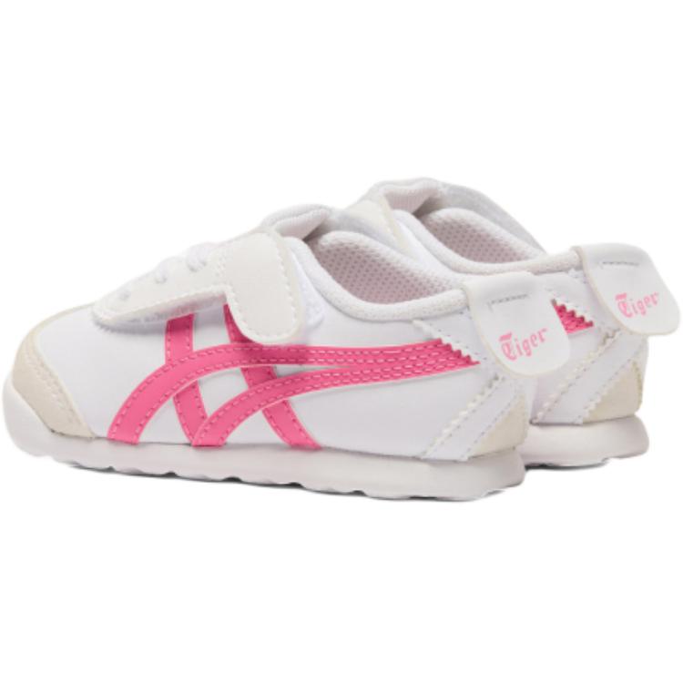 ONITSUKA TIGER Mexico 66 Kids Comfortable Versatile Fashion Low-Top Walking Shoes Baby Sneaker Pink White 1184A074-120