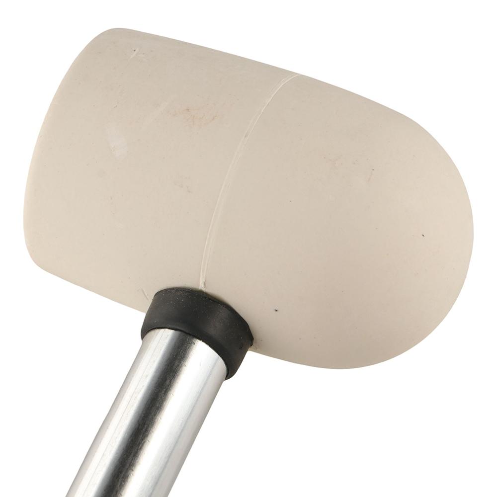 Multi-functional Hammer Installation Hammer Steel Tube Handle White Rubber Hammer Floor Tool