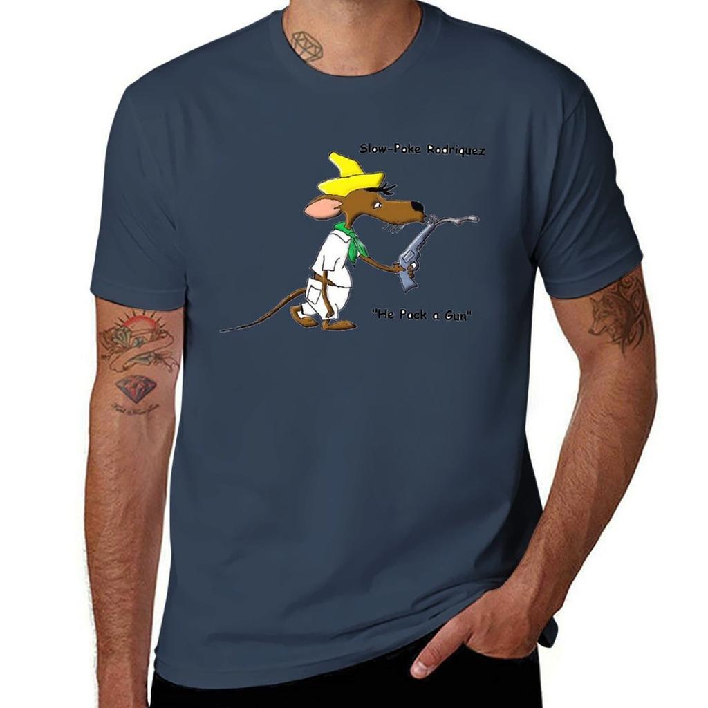 Slowpoke Rodriguez Pack Gun Tshirt Holiday Party Tshirt For Unisex