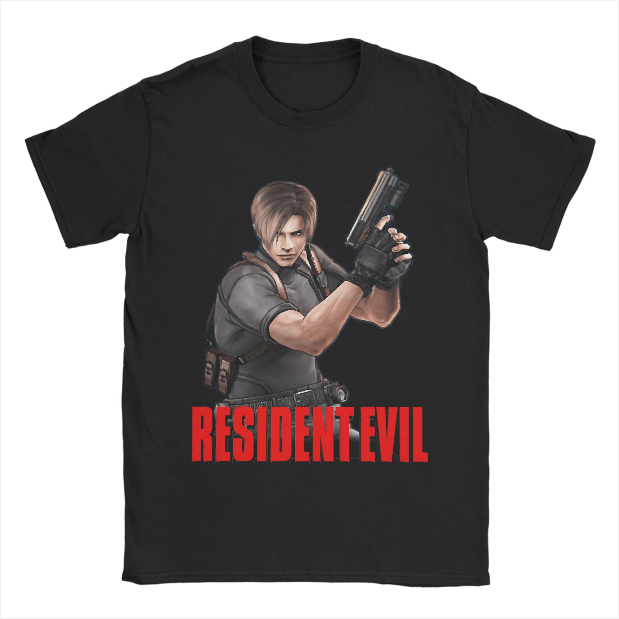 BenberFashion Resident Eviling 4 Umbrellas Corporation T-shirt voor Heren Japans Horrorspel 100% Katoen T-shirt Korte Mouw T-shirts Tops 3XL
