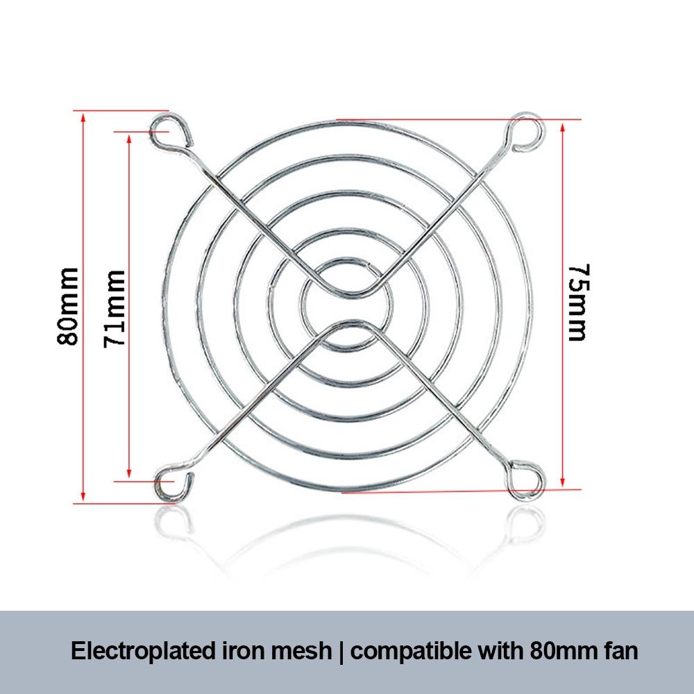 1Pcs Durable Metal Cooling Fan Grill Protective 40-220mm Fans Grid Mesh Cover for Computer Fan