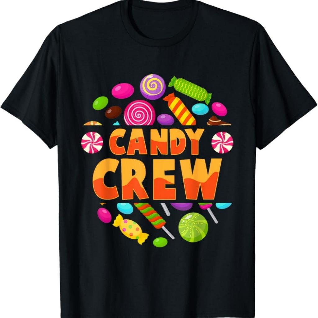 Zuckerland Süßigkeiten Crew Dekorationen Süßie Süßigkeiten Truppe T-Shirt