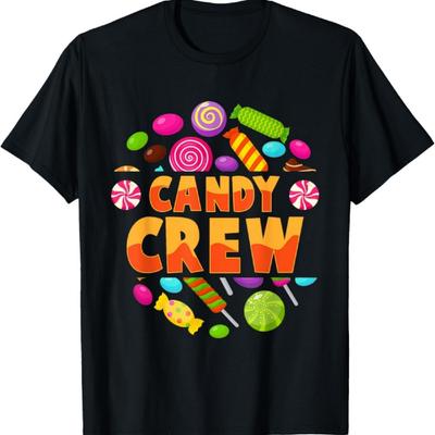 Candy Land Candy Crew Dekorace Sweetie Candy Squad Tričko