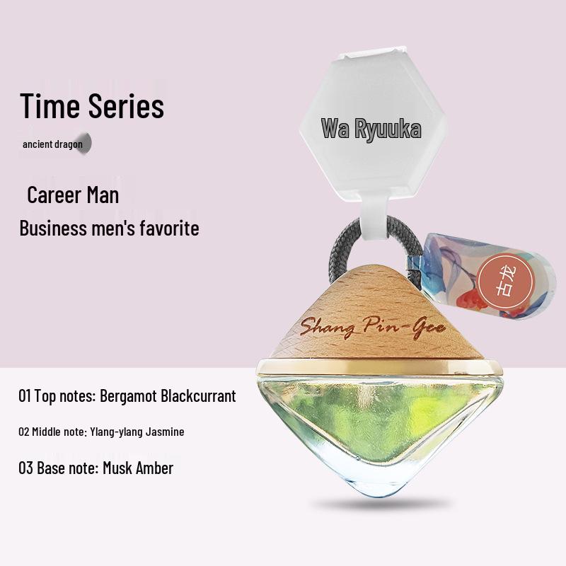 Wa Liu Xiang Car Air Freshener Pendant: Long-lasting Aromatic Fragrance and High-end Gift