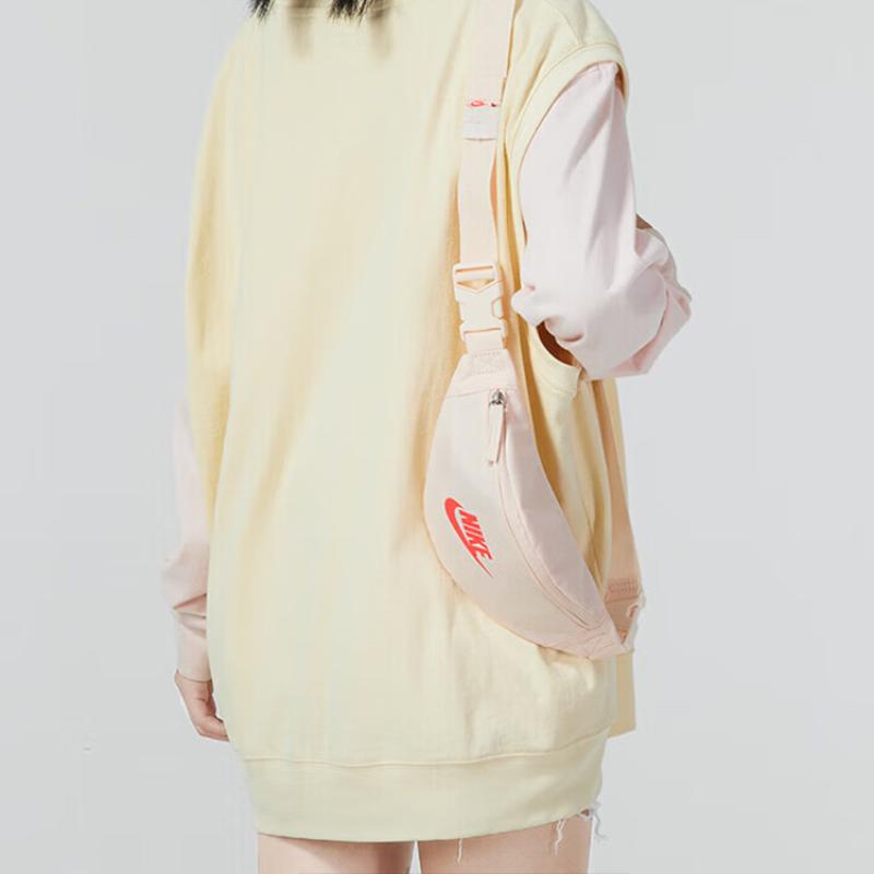 Nike Heritage Fabric Fanny Pack Regular Unisex Pink Casual DB0488-838 Casual DB0488-838