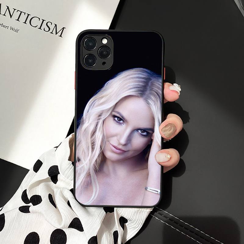 Britney Spears Phone Case For Iphone 13 11 8 7 6 6S Plus 7 8 Plus X XS MAX 5S XR 12 11 Pro Max Se 2020 Funda Cover
