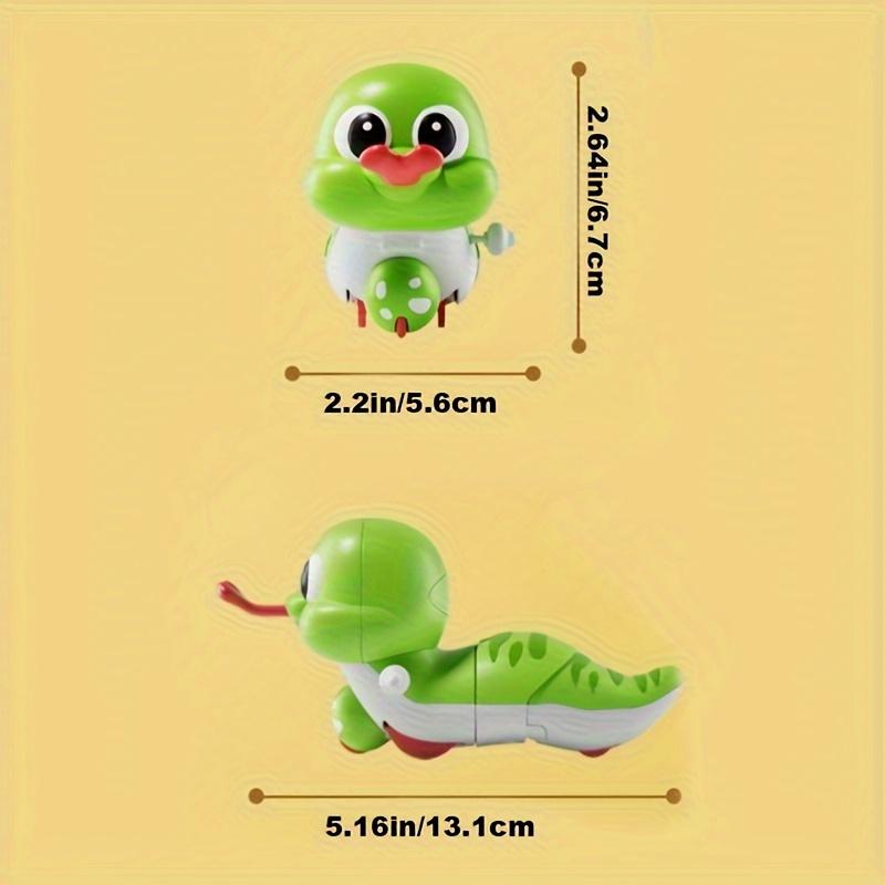 Automatic Crawling Snake Toy Colorful Mechanical Crawling, Fun Action Interactive Learning Toy