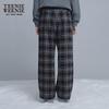 Teenie Weenie Women's Plaid Casual Long Pants