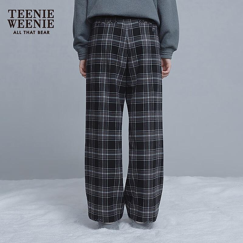 Teenie Weenie Women's Plaid Casual Long Pants
