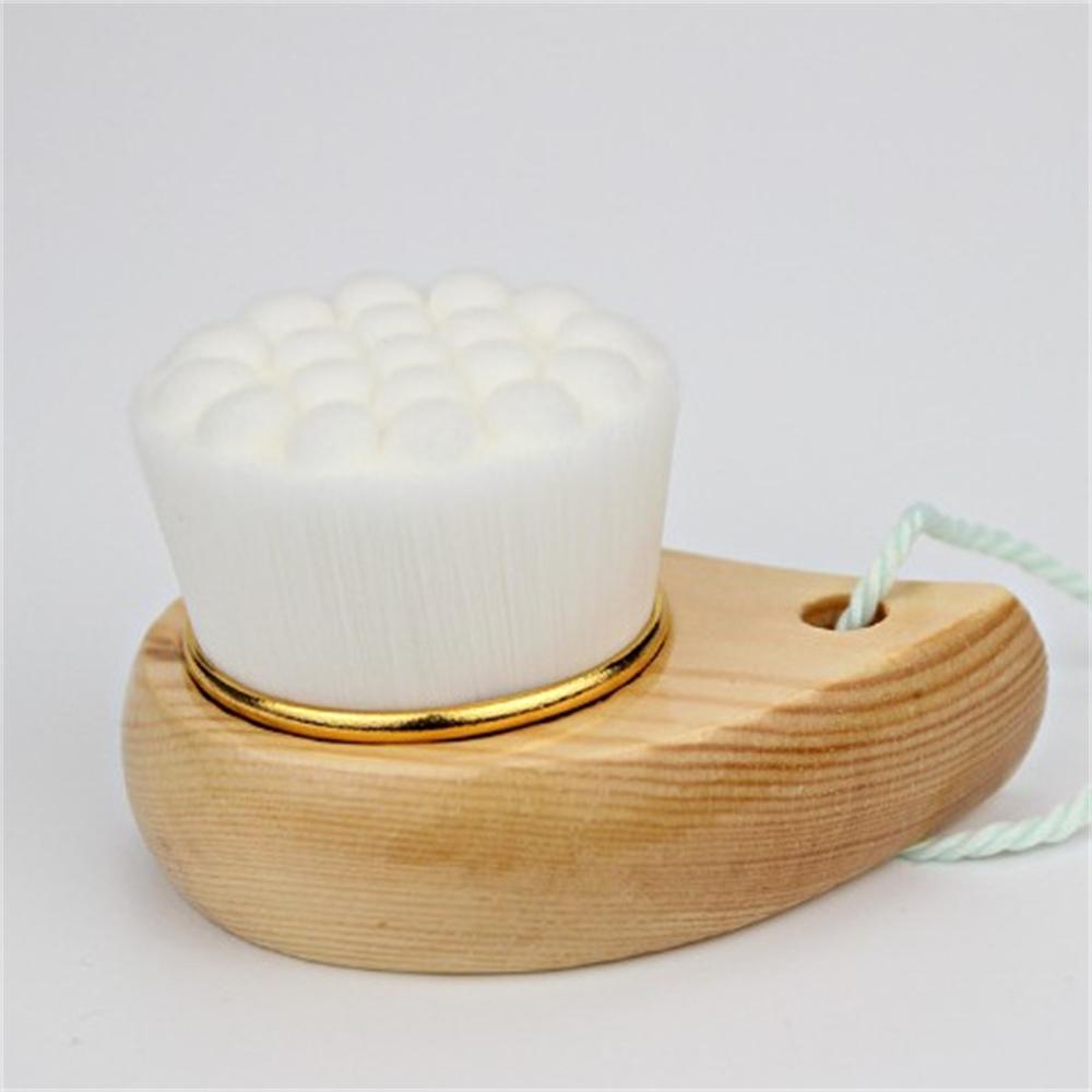 

Bamboo Bathroom Body Brushes Long Handle Natural Wool Soft Face Cleaning Brushes Exfoliating Massager Dry Brushing Shower Tool