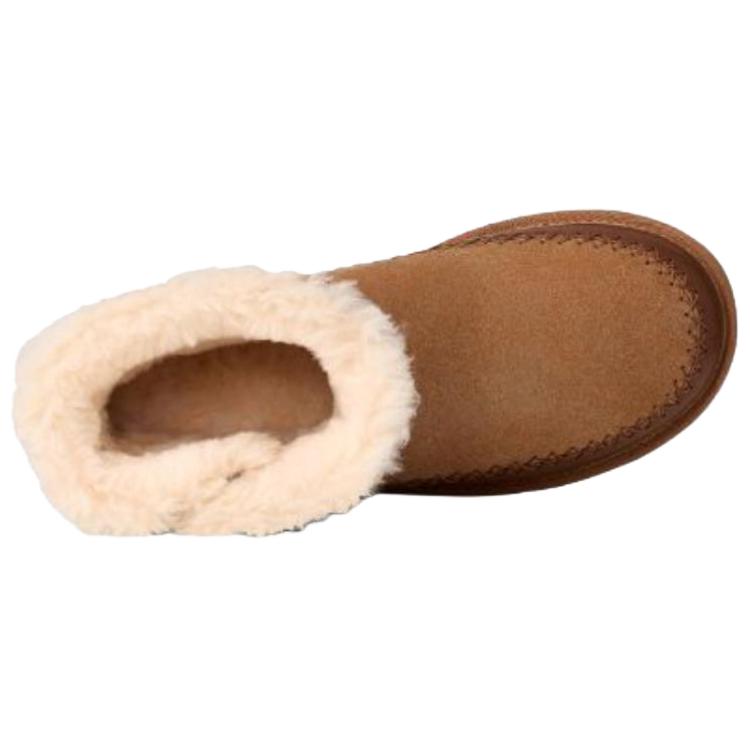 UGG Classic Novelty Sheepskin Warm Versatile Casual Snow Boots Women Boots Brown 1174575-CHE