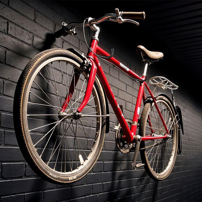 Supports muraux - MACLEAN - MC-487 - Acier - Charge max. 22kg - Dimensions 18x20x2cm