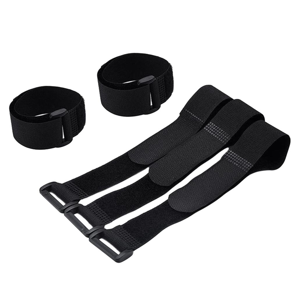 10 Stück Nylon Befestigungs-Kabelbinder Verlängerbarer Sicherungsriemen Wiederverwendbare Befestigungs-Kabelbinder Kabelmanagement-Organizer-Binder