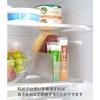 Yamazaki Tower Refrigerator Storage, Slim, White, Approx. W6.5 x D30 x H9.2cm, Fits Upright and Door Pockets, 8107