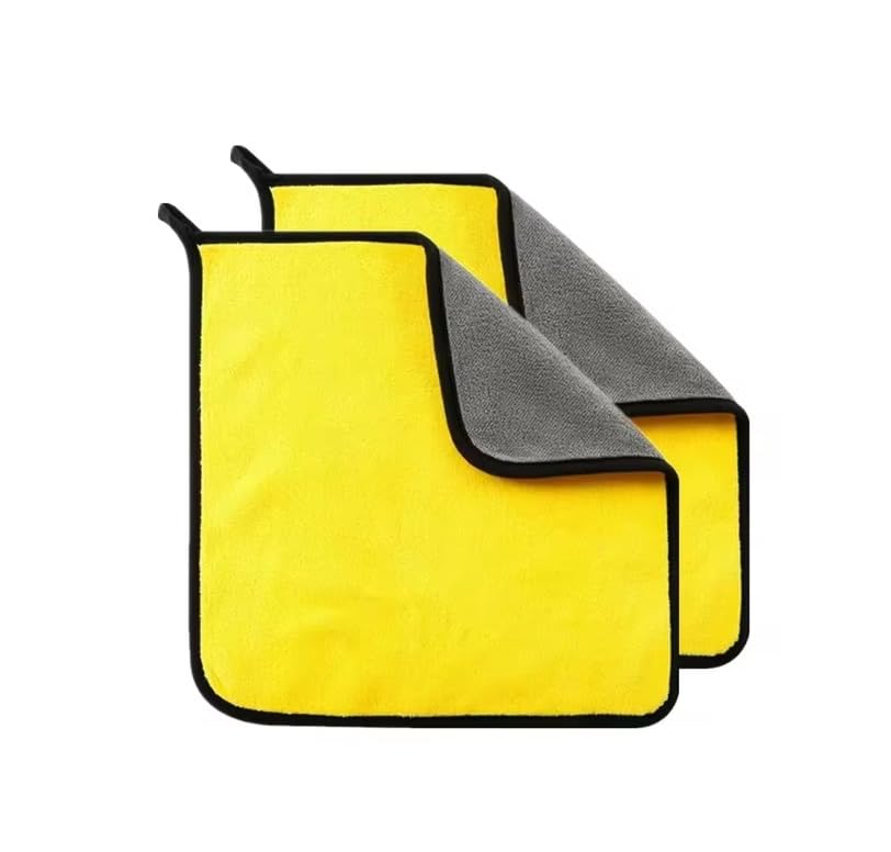 

30x30cm Coral Velvet Microfiber Cloth Car Wash Towel Highly Absorbent for Car Kitchen Cleaning 30cm*30cm