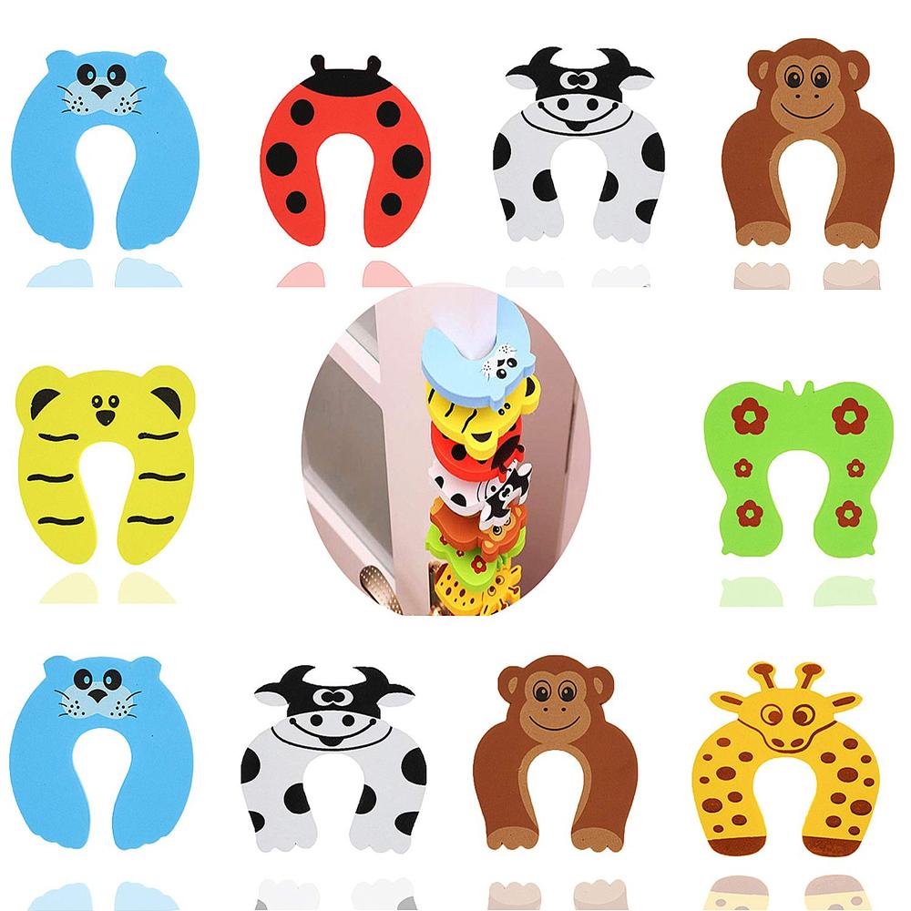 8Pcs Finger Pinch Guard Door Stopper EVA C Shape Protection Baby Safety Foam Door Clamp Child or Pet From Getting Locked In Room