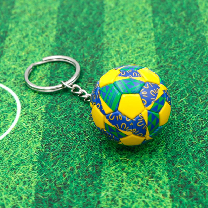 Football Keychain Soccer Keyring Car Key Chains Bag Pendants Gifts Key Ring Sport