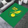 Norwich City FC Carpet Rug for Living Room Bedroom Home Sofa Decoration,Kids Play Non-slip Floor Mat