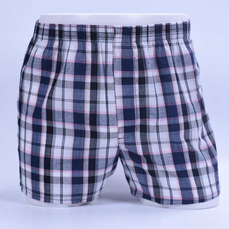 Pánské volné bavlněné plážové a domácí kalhoty s jarním potiskem šipek