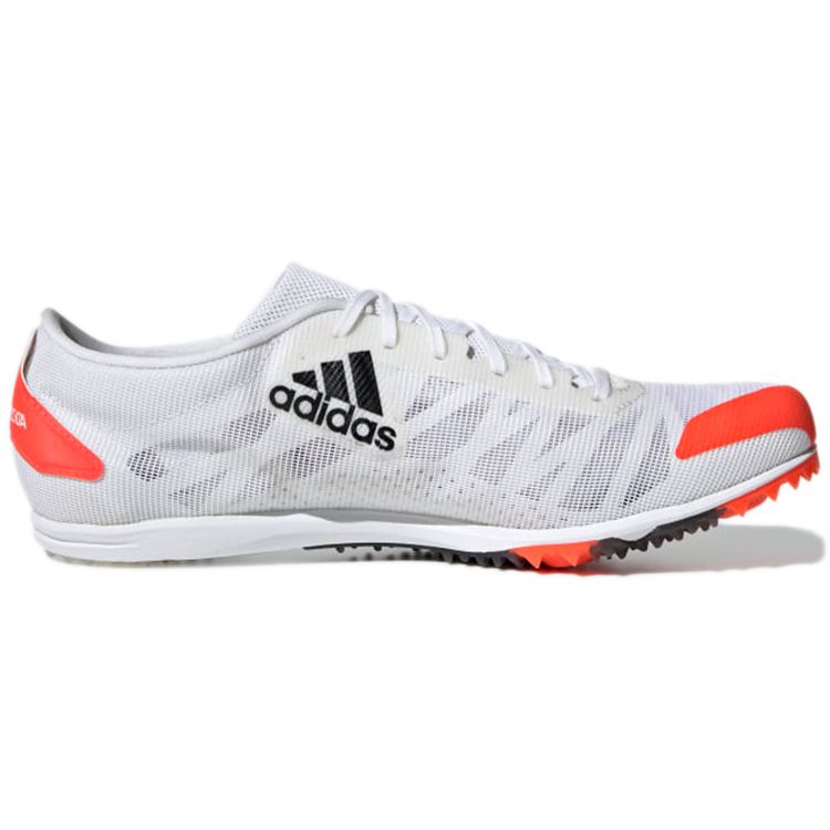 Adidas Adizero XCS White Solar Red Unisex Sneakers Cloud-White Core-Black FY4089