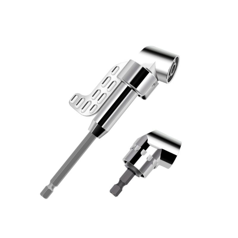 Universal 90°/105° Magnetic Screwdriver Bit Angle Extension Tool