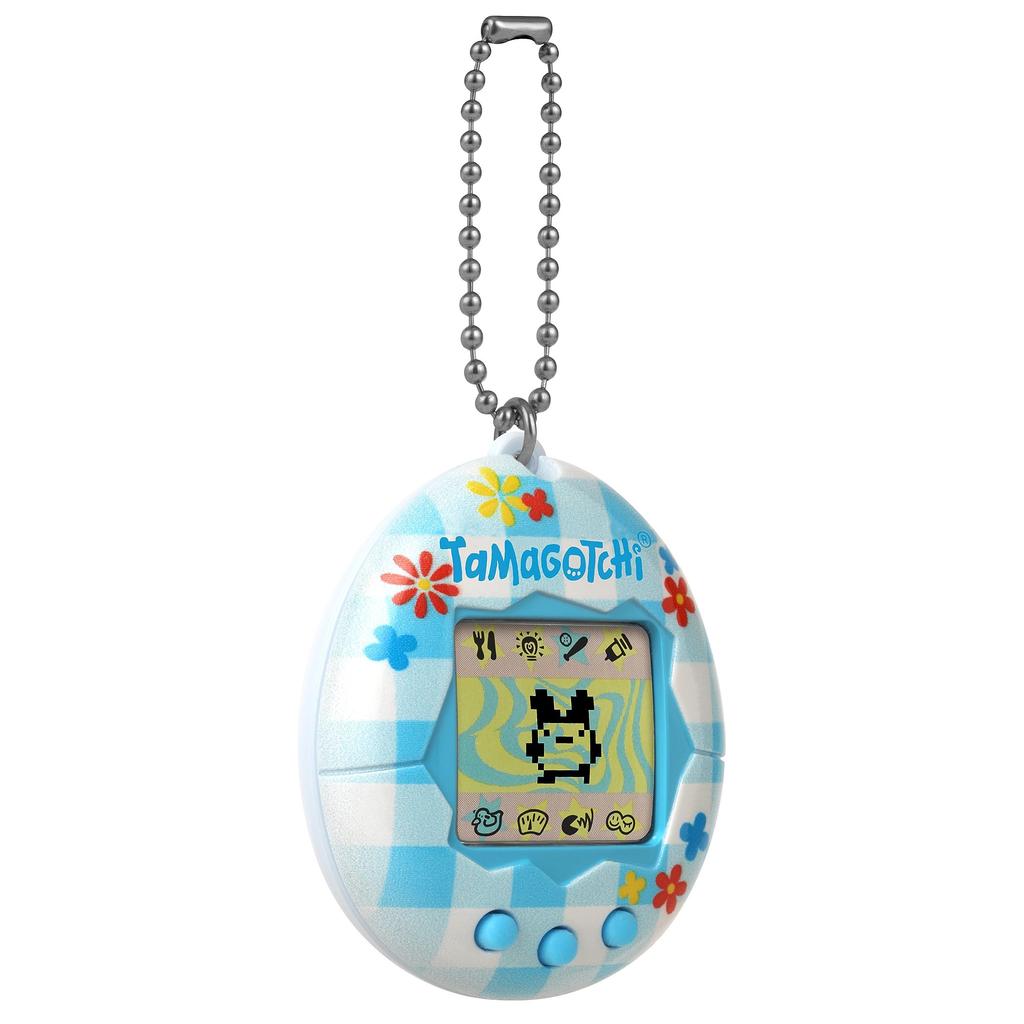 Tamagotchi Original Flower Gingham - (Updated Logo).
