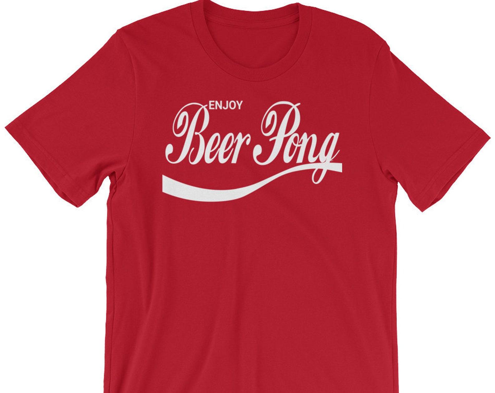 Enjoy Beer Pong - Unisex T-Shirt 3XL