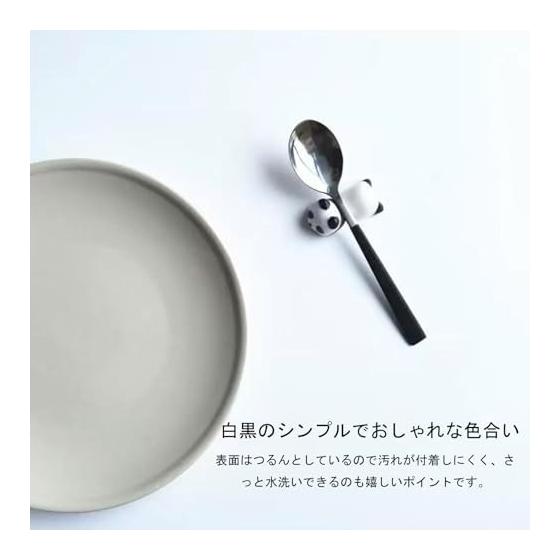 3-Piece Ceramic Panda Chopstick Rests Set - Adorable & Stylish Tableware for Everyday Use and Gifts